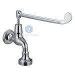 Elbow Action Bib Cock with Shower